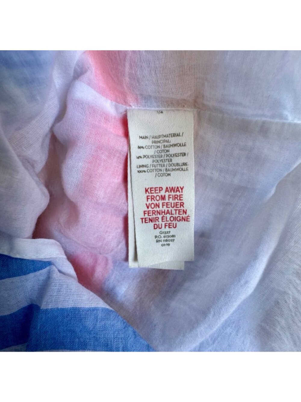 MINI BODEN Striped Midi Sundress Girls 6-7 Strappy Pink Blue Cotton Summer Dress - Picture 8 of 8